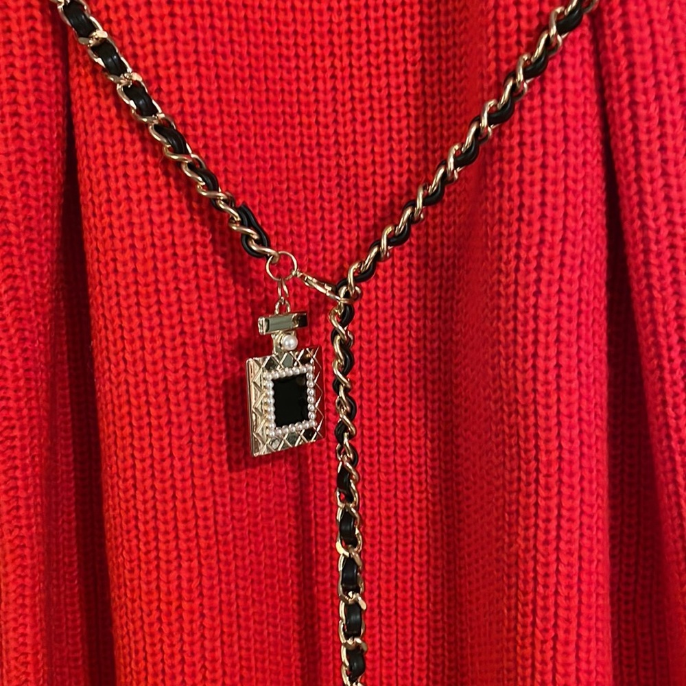 Upcycling Authentic Chanel - Chain Belt
